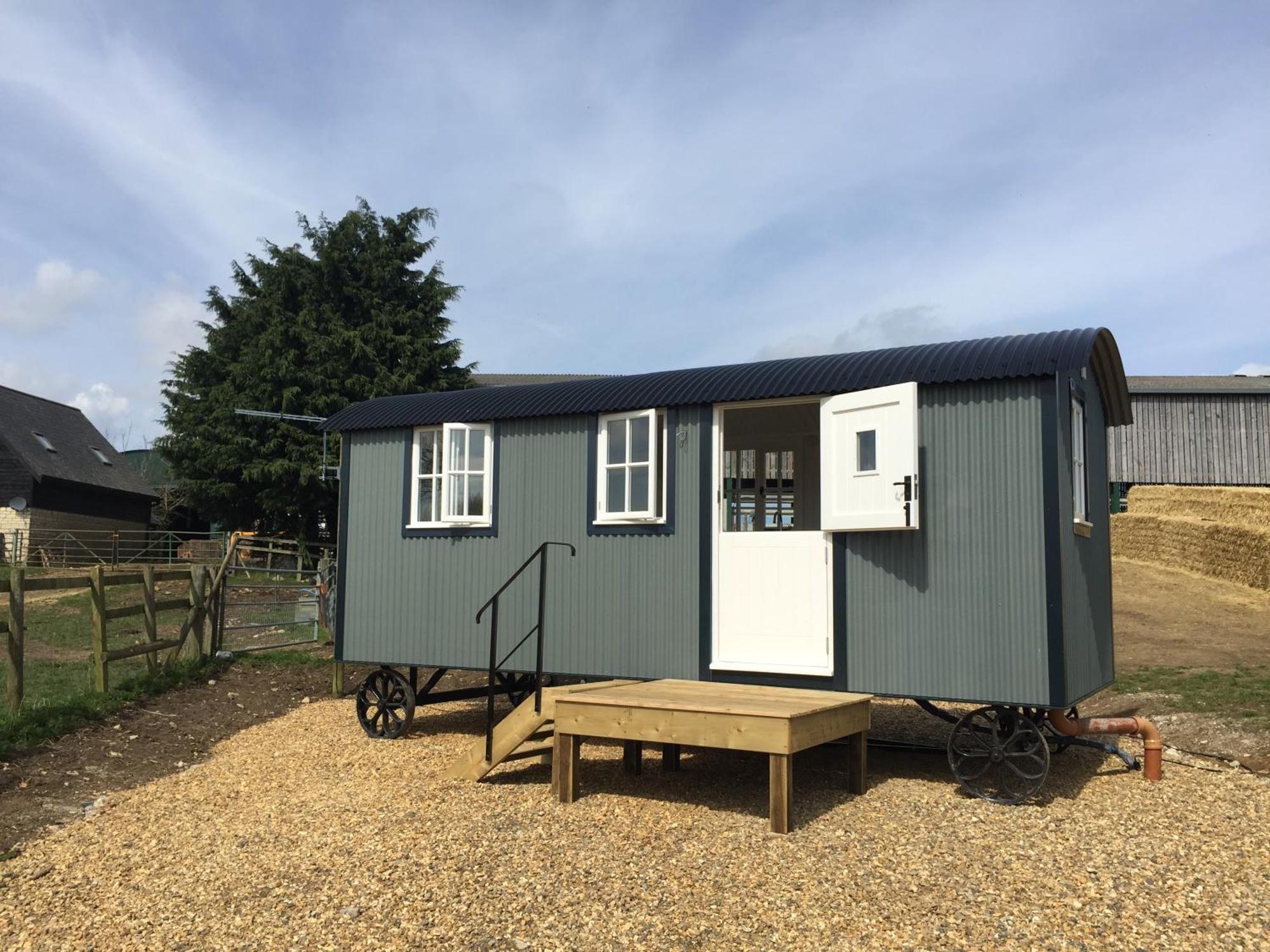 Villa Weatherhead Farm Shepherds Hut Buckingham Exterior foto